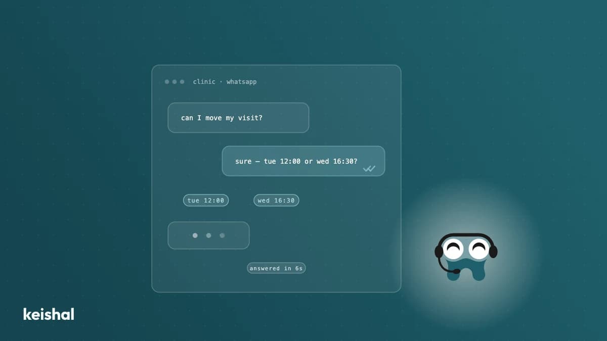 WhatsApp for dental clinics: uses and data protection